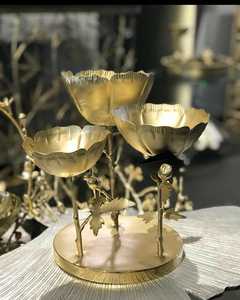 Vintage Brass Bowl With Duck Handles Pedestal Base <b>Bar</b> Decor - Product Image 4