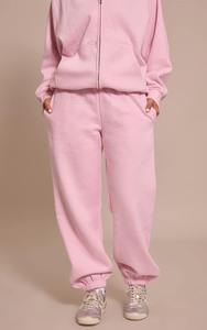 Custom Womens <b>Pink</b> <b>Tracksuit</b> Full Zip Hoodie Jogger Set Cotton Fleece Casual Activewear Loungewear Matching Outfit Set - Product Image 6