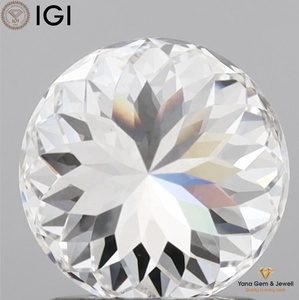 CVD Lab Grown Diamond VS1 Clarity E Color Portuguese Shape With IGI Certificate 1.50 Carat For Elegant Solitaire Pendant - Product Image 4