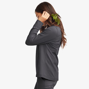 Chaquetas de Invierno al por Mayor con Diseño Personalizado 2026, Chaquetas de Trabajo para Mujer, Corte Ajustado, Largas, con Múltiples Bolsillos y Cuello Redondo - Product Image 3