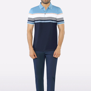 Polo Homme Personnalisé avec Logo, Qualité Supérieure, Style Décontracté, Nouvelle Collection Été, Vente en Gros - Product Image 1