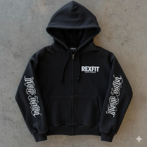 Nouveauté 2026 – Sweats à capuche unisexes avec logo sérigraphié, vente en gros, streetwear, molleton épais 100 % coton, sweats à capuche zippés - Product Image 1