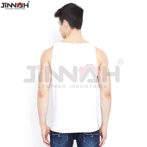 Best Selling New Design <b>Stringer</b> Training <b>Vest</b> Breathable Plus Size Knitted Polyester/Cotton Activewear Best Price Pakistan - Product Image 3