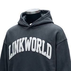 Sweat à capuche surdimensionné pour homme, style tendance, haute qualité, 100% coton, imprimé numérique, chauffant, pour l'hiver - Product Image 4