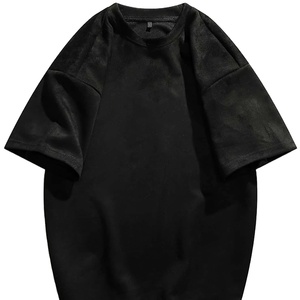 Camiseta con hombros caídos para hombre con estampado personalizado Llegada La mejor camiseta de verano de gran tamaño para hombre - Product Image 1