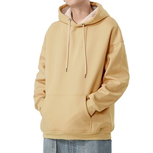 Sudaderas con Capucha Lisas de Algodón Extra Grandes Personalizadas al por Mayor para Invierno 2025, Sudaderas Unisex de Talla Grande para Hombre 2026 - Product Image 1