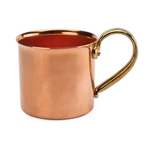 Antique surface Aluminum <b>Moscow</b> <b>Mule</b> <b>Mugs</b> with Gift Box for Chilled Cocktail Experience at Home or Parties Lid - Product Image 6