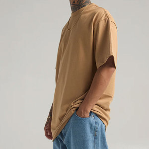 เสื้อยืดวินเทจทรงโอเวอร์ไซส์เนื้อหนัก 260GSM ย้อมสีแบบ Garment Dyed ทรงบ็อกซี่ สั่งทำพิเศษพร้อมลายพิมพ์นูน - Product Image 3