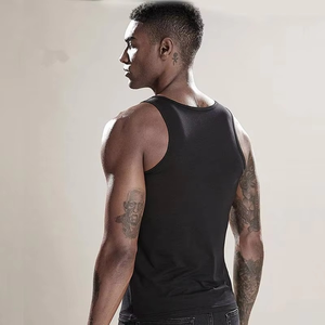 Custom <b>Men</b> Quick Dry Cotton Tank Top Summer Casual Fitness Gym Vest and Workout Muscle Bodybuilding <b>Singlet</b> - Product Image 2