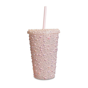 Gobelets personnalisés à paillettes pour femmes, 16 oz, écologiques, sans BPA, anti-fuite, avec paille, tasses <span class=keywords><strong>de</strong></span> voyage durables pour la vente au détail, directement <span class=keywords><strong>de</strong></span> l'usine - Product Image 6