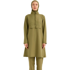 2026 Islamic <b>Modest</b> Women Plus Size Sports Casual Fleece Tracksuit Polyester/Cotton Blend Lightweight Breathable Quick Dry - Product Image 2