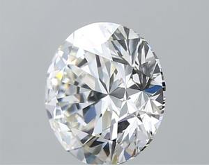 Diamante Cultivado en Laboratorio de Corte Brillante Redondo de 3.00 Quilates, Certificado IGI, Color E, Claridad VS2, Corte Excelente para Joyería, Piedra Suelta - Product Image 2