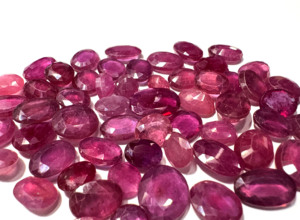 Suministro al por Mayor de Piedras Facetadas de Rubí Natural de Alta Calidad |   Rubí rosa suelto, certificado por terceros, de Chanthaburi, para joyería - Product Image 3