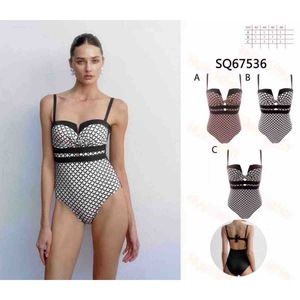 HDJ <b>Plus</b> <b>Size</b> One Piece Swimsuit Tummy Control Conservative Beachwear Sexy Monokini Bathing Suit SQ67536 - Product Image 1