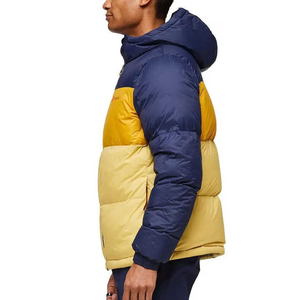 Custom Logo Stand Up Collar <b>Cropped</b> Quilted <b>Puffer</b> Men's <b>Jackets</b> Winter Outdoor <b>Jacket</b> Wholesale Heavy Weight <b>Puffer</b> <b>Jacket</b> - Product Image 3