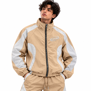 <b>Men's</b> Nylon <b>Jacket</b> Water Resistant Windbreaker Lightweight <b>Packable</b> Outdoor Travel Zip Front Stand Collar Casual for active use - Product Image 2