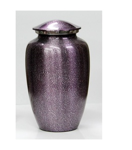 โกศบรรจุอัฐิสำหรับผู้ใหญ่ สไตล์อเมริกัน สีม่วงประกาย เนื้อเรียบ จาก ZHE - Product Image 2