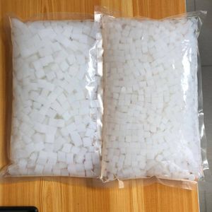 Cubos de Nata de Coco de Vietnam de 8x8 mm para hacer gelatinas de frutas suaves y deliciosas coberturas para repostería de 99 Gold Data - Product Image 4