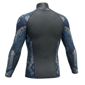 Haut de sport respirant pour homme à manches longues, séchage rapide, idéal pour la natation, le surf, le fitness en extérieur et la performance athlétique - Product Image 5