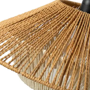 Bohemian Vintage Hemp Rope Chandelier Feature Dining Room <b>Ceiling</b> Lamp - Product Image 6