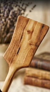 Espátula de Madera Hecha a Mano, Diseño Moderno, Ecológica, Duradera, Ligera, con Mango Largo, Utensilio de Cocina de Madera Natural - Product Image 3