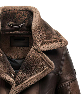 <b>Men's</b> <b>Long</b> Double Breasted <b>Coat</b> Classic Tailored Winter Overcoat Warm Fashion Clothing Wholesale Manufacturer <b>Wool</b> Blend Warm - Product Image 2