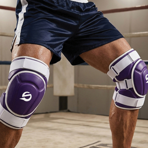 Genouillères de boxe professionnelles en néoprène de haute qualité avec options personnalisées, design léger et protection professionnelle - Product Image 2