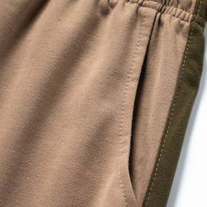 Chándal Unisex personalizado de alta calidad Calentamiento Color sólido 100% algodón Diseño de logotipo personalizado Precio al por mayor - Product Image 5