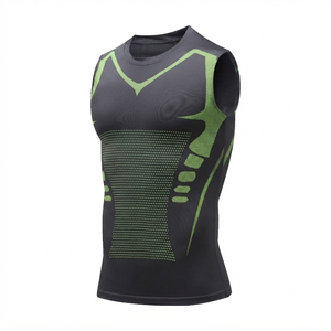 Wholesale Breathable Crew Neck Cotton <b>Running</b> <b>Singlet</b> Muscle Athletic Shirts Sleeveless Fitness Wear Workout Men Gym Tank Top - Product Image 1