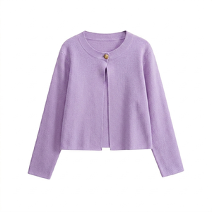 Cárdigan contemporáneo para mujer, ideal para un estilo elegante, informal y cómodo para el día a día. - Product Image 1