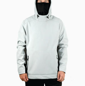 Veste de pêche d'hiver chaude personnalisée pour homme, col mandarin, couleur unie, service OEM, imperméable, vente en gros - Product Image 2