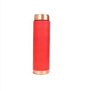 Tapa de Botella de Cobre de Alta Calidad, Capacidad de 1 Litro, Ecológica, para Beber Directamente, Ideal para Yoga, Fitness y Fiestas - Fabricante y Exportador Directo - Product Image 1