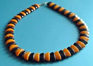 Resin Craft Ethnic Style Wooden Beads Multi-layer Long Tassel Necklace Earring Set Bohemian Jewelry Sea <b>Beach</b> <b>Accessories</b> - Product Image 4