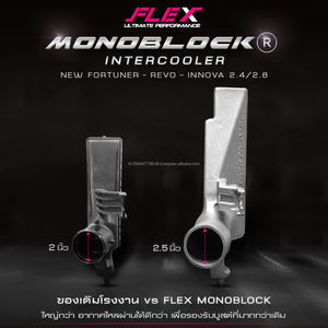 Intercooler MONOBLOCK FLEX para 1GD 2GD años 2015-2019 [luz de proyector] - Product Image 2