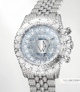 Reloj de Lujo Deportivo de Moda con Diseño de Dibujos Animados, Caja Cuadrada Antigua, Cuarzo, Acero Inoxidable, Diamantes Moissanita, Analógico, 38mm, Zafiro - Product Image 2
