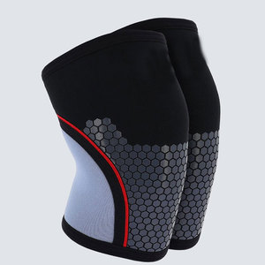 <b>Compression</b> <b>Knee</b> Sleeve For Sports Gym Training Strong Neoprene <b>Support</b> Powerlifting <b>Knee</b> Sleeves Custom Logo Silicone Print - Product Image 1