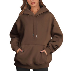 Sweat-shirts unisexes surdimensionnés de qualité supérieure, personnalisés avec logo imprimé, en polyester/coton, pour l'hiver - Product Image 6