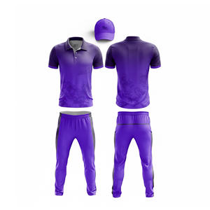 Uniforme de Cricket Sublimado con Diseño Personalizado para Clubes |   Uniforme Completo de Cricket para Hombres, Mujeres y Jóvenes, Camiseta Polo y Pantalones - Product Image 4
