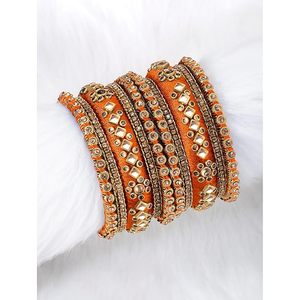Conjunto de Brazaletes Clásicos con Diseño de Bola Chapados en Oro de 24K, Joyería de Boda para Mujer, Brazaletes de Moda - Product Image 2