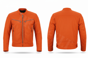 Chaqueta de Motocicleta Elegante de Primera Calidad, con Múltiples Bolsillos con Cremallera, Ajustable, Cómoda y Moderna, Chaqueta de Moto Personalizada - Product Image 4