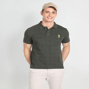 High Quality Custom Embroidery <b>Men's</b> <b>Heavyweight</b> Cotton Long Sleeve <b>T</b>-<b>shirt</b> Cropped Boxy Polo <b>Shirts</b> for <b>Man</b> - Product Image 6