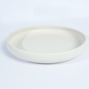 Plato Pequeño de Cerámica Color Marfil, Diseño Japandi, No Tóxico, Apto para Lavavajillas, para Sushi, Aperitivos, Postres, Restaurantes, Hoteles, Cafés - Product Image 2