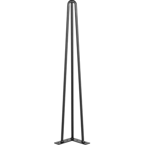 Hairpin <b>Table</b> <b>Legs</b> 26" 3 Robs 4Pcs 880lbs Capacity Metal Furniture <b>Legs</b> with Easy Installation DIY Desk Dining <b>Table</b> EDPTBL012 - Product Image 5