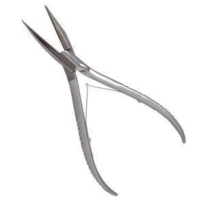 Micro Rings Applicator Hair Extension Pliers Extension Hair Removal Pliers Micro <b>Bead</b> Tool Custom Plier - Product Image 2