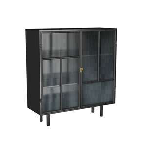 Aparador Moderno de Estilo Natural en Madera, Mueble de Almacenamiento Multifuncional para Cocina, Comedor y Sala de Estar - Product Image 1