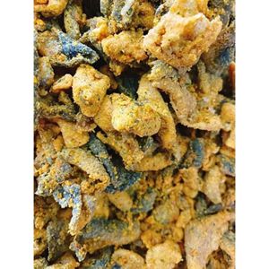 Premium Crunchy Seafood Snack Salted Egg Fish Skin - Product Image 3