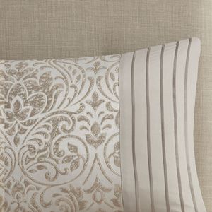 12-Piece Jacquard <b>Comforter</b> Set with <b>Bed</b> Sheets Premium Bedding for Ultimate Comfort - Product Image 3