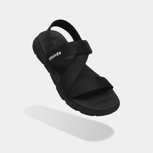 Sandalias Deportivas Unisex Casuales con Punta Abierta, Estilo con Correa Elástica y Banda Trasera Negra para Todas las Temporadas - Product Image 6