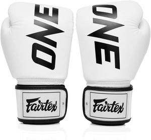 นวมชกมวย Fairtex รุ่นใหม่ หนังแท้ สีดำ สำหรับมวยไทย ซ้อม ฝึกซ้อม และต่อสู้ MMA - Product Image 2