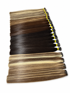 Extensions de cheveux humains Remy I-Tip couleur piano personnalisée, double épaisseur, lisses et soyeuses, à pointe kératine - Product Image 3